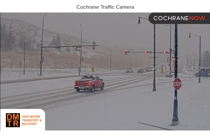 Snowy morning means slower commutes, poor visibility ahead